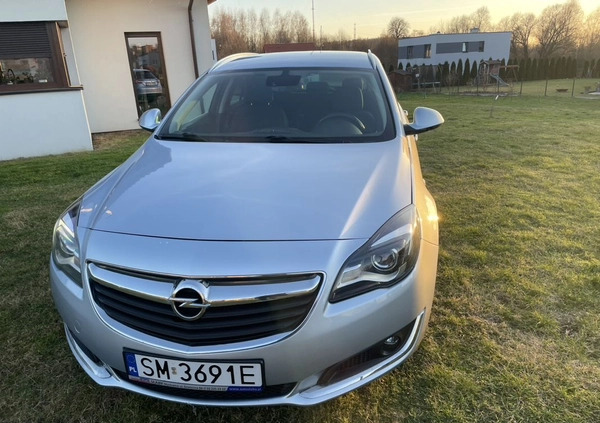 Opel Insignia cena 35000 przebieg: 184000, rok produkcji 2016 z Mysłowice małe 154